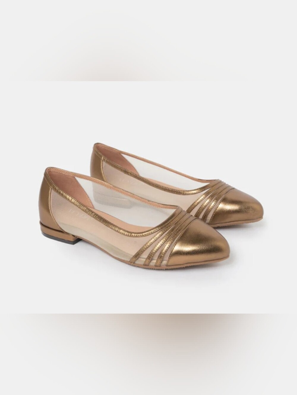 Celeste Ballerina Flats Bronze NWB- Size 11